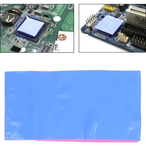 200*400*2mm Thermal Conductive Pad GPU CPU LED Heatsink Cooling Silicone Sheet
