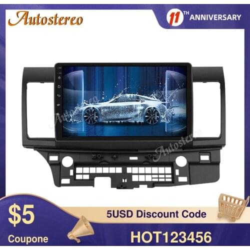 Wireless Carplay For Mitsubishi Lancer 2012+ Android 10 PX6 Car Radio GPS Navigation Unit Radio Tape Recorder Multimedia Player