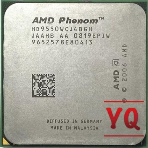 AMD Phenom X4 9550 2.2 GHz Quad-Core CPU Processor HD9550WCJ4BGH Socket AM2