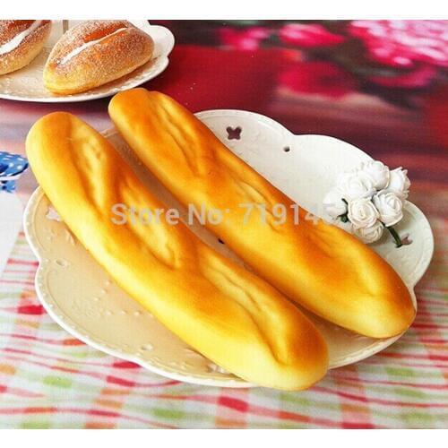 Artificial PU fake cream french baguette bread stick food Kitchen restaurant decorated DIY wedding festival props toy