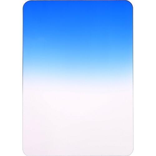 NEW hot Camera Filters Graduated Blue Z Series 100*145mm camera Square Filter for Lee Cokin Z series Pro Holder