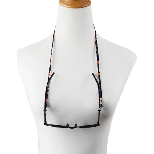 Ethnic Wide Eyeglass Sunglasses Cord Strap Ethnic Style Cotton Eyewear Lanyard Glasses Neck Strap String Rope Band Eyewear Cord