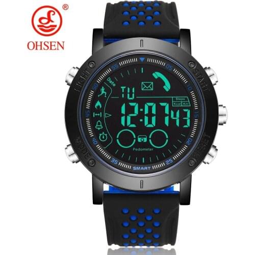 Smart Watch Men Pedometer Remote Camera Call Remider Monitor Sport Multifunction Mode Fitness Tracker Waterproof Smartwatch