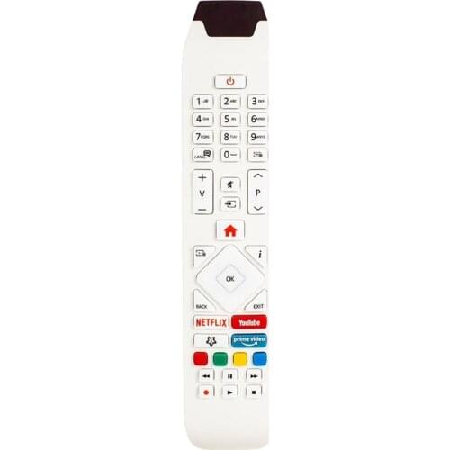 Television and Satellite Receiver Control Vestel RC A343140P Youtube Netflix Prime Key LCD LED TV Remote Contol AT-RML297W-745