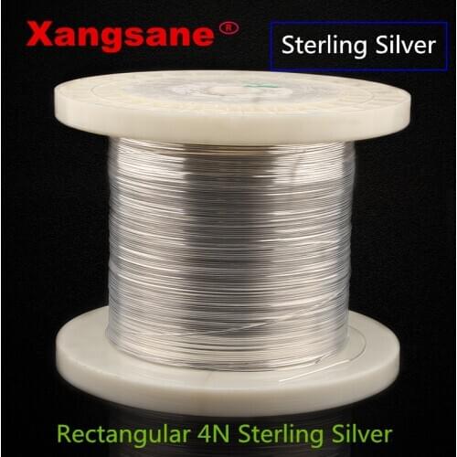 Xangsane high-end 4N sterling silver audio connection audio signal Bulk cable audio speaker cable DIY