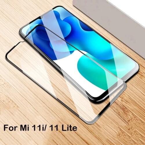 JGKK Screen Protector For Xiaomi Mi 11i 11 Lite Mi11i Glass Ultra-Clear Tempered Glass For Xiaomi Mi 10 Lite 10T Pro 10T Lite