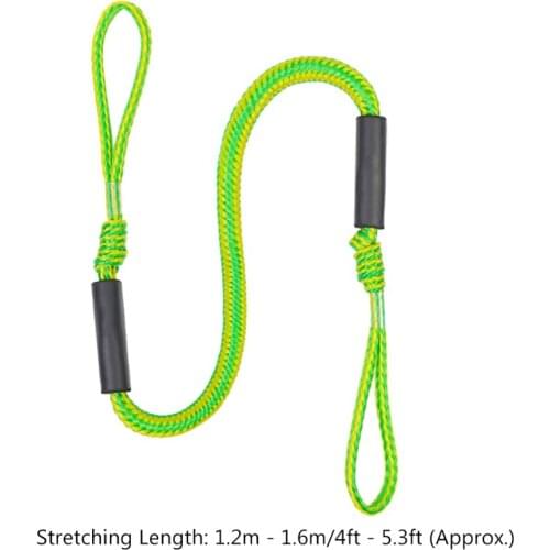2pcs Bungee Dock Lines Stretchable Bungee Cords Line for Jet Ski Kayak Boat Mooring Rope Kayak Accessories Dropship