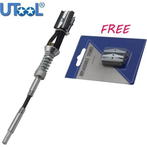 3 jaw Adjustable Brake Piston Cylinder Hone Tool 18mm-63mm with 30mm Replaceable Stones Set