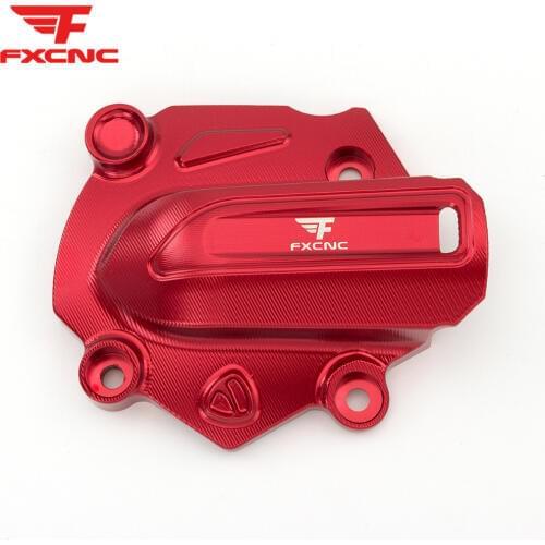 For Ducati Monster 821 2014 - 2016 2014 2015 2016 Aluminum Motorcycle Engine Water Pumps Waterpump Cover Cap Guard Protection