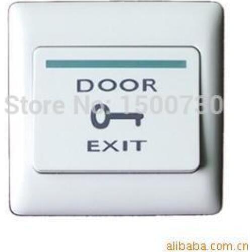 Electric Door Exit Push Release Button For Access Control