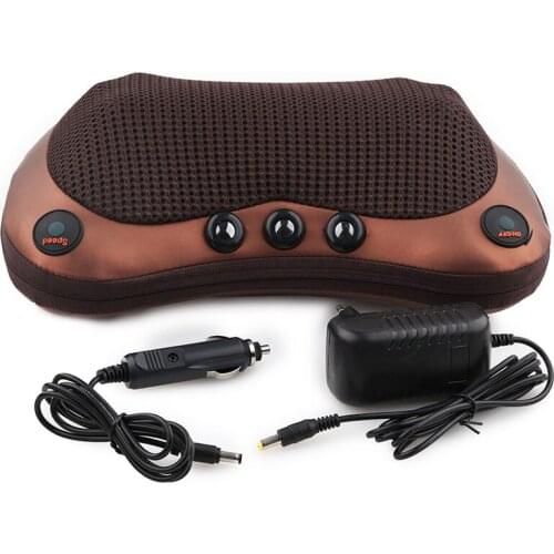Massage Pillow Vibrator Electric Relaxation Electric Whole Body Multifunctional Low Voltage Heating Massage Pillow