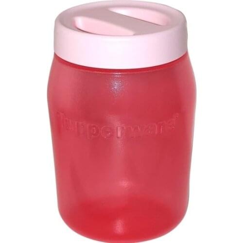 Tupperware Multi-Purpose Jar 1.5 L Universal Screw Cap Glass Pink Multi-Purpose Jar 1.5 lt