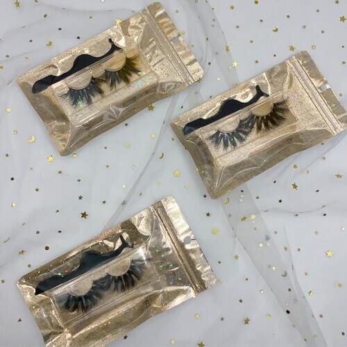 Rainsin 3dmink Lashes Set 25mm Fluffy Handmade Lash with Applicator PackagingBox Black Tweezers Bulk 28mm Cruelty Free Eyelashes