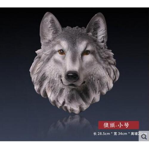 Animal Lutou hanging wall living room porch office bar sculpture ornaments Home Furnishing decorative