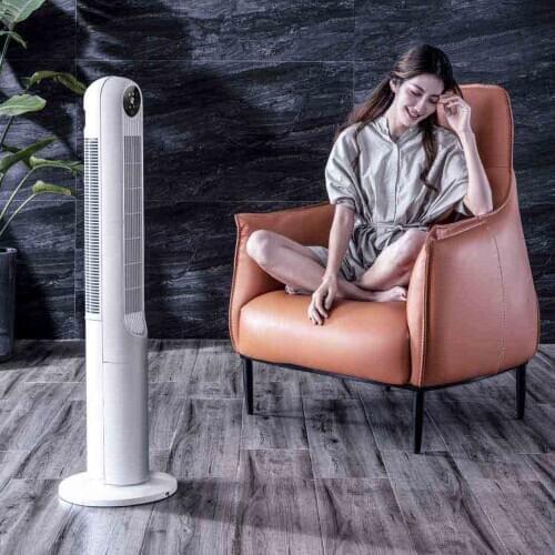 New DC inverter tower fan, leafless air conditioner cooler for home office in summer