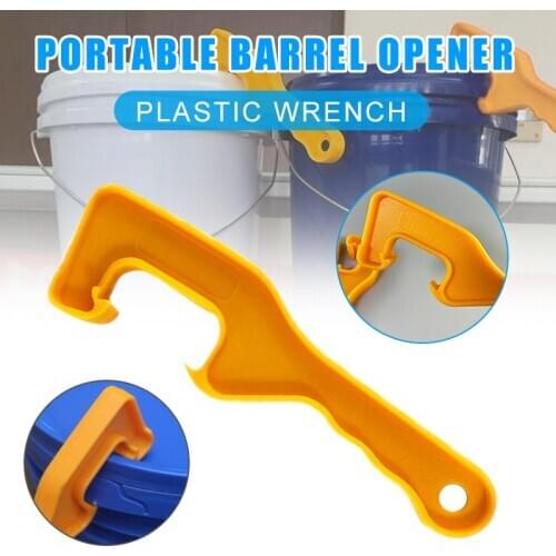 Newly Plastic Gallon Bucket Pail Paint Barrel Lid Can Opener Opening Tool for Home Office High Quality
