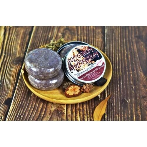 Hair Darkening Shampoo Bar Polygonum multiflorum Soap Anti Falling Off Solid Bar Growth Hair Color Treatment 60g