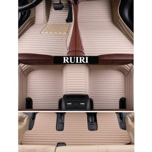 High quality! Custom special car floor mats for Lexus GX 460 7 seats 2019 waterproof carpets for GX460 2018-2010,Free shipping