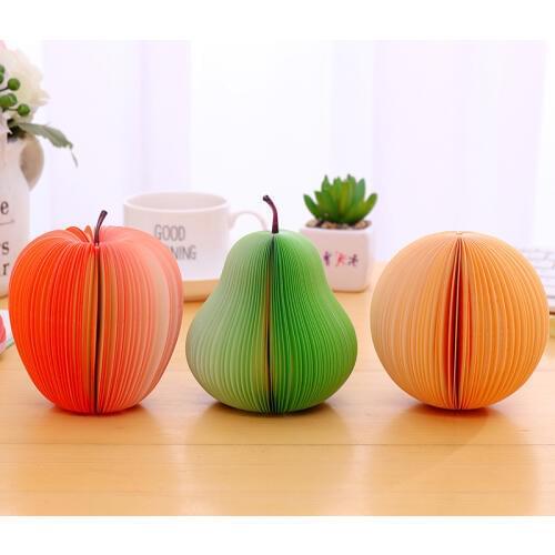 2pcs sticky notes DIY fruit notes kawaii 160 pages paper bookmarks bookmarks mark sticky notes stickers