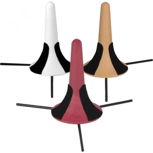 3 Colors Optional ABS Trumpet Tripod Holder Stand with Detachable Foldable Metal Leg