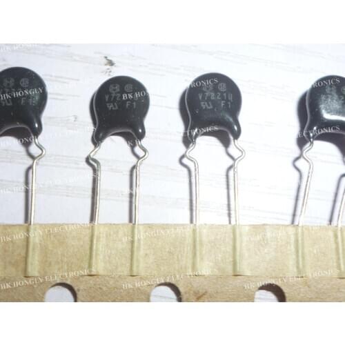 50PCS ZNR V7220 V7560 V7680 V7101U V7221U V7271U V7431U V7471U V7511U 22V 56V 68V 100V 220V 270V 430V 470V 510V 7MM NEW VARISTOR