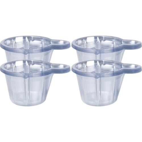 50 Pieces 1.4 Oz (40ml) Disposable Plastic Mixing Cupsfor Paint, Epoxy Resin