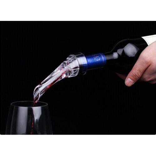 10 pcs Red Wine Whiskey Decanter Magic Aerator Essential Set Quick Aerating Pourer Red Wine Bottle Mini Travel Aerator