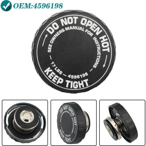 Fit for Dodge Dakota Ram 1500 Chrysler Pacifica Jeep Commander Radiator Cap Coolant Reservoir Bottle Tank Cap 4596198
