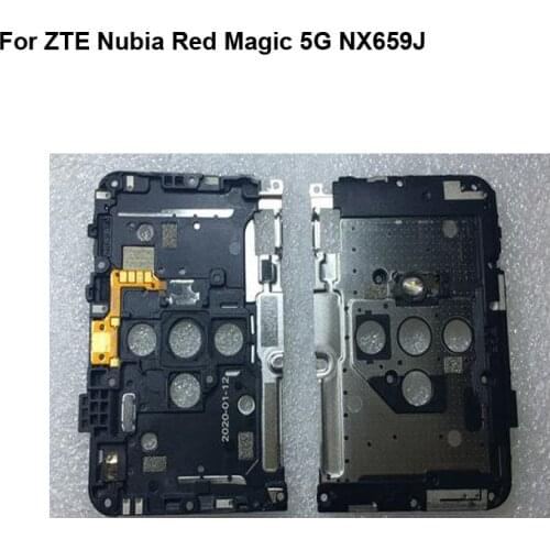 For ZTE Nubia Red Magic 5G NX659J Tested Good Back Frame shell case cover on the Motherboard repair Parts RedMagic 5g NX 659J