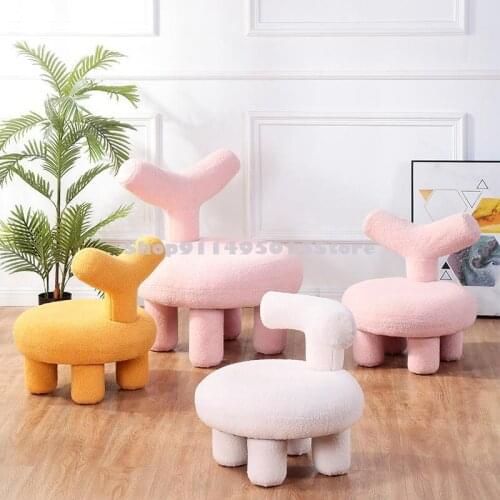 European-style Cute Childrens Small Sofa Mini Baby Backrest Stool Cartoon Net Red Bedroom Sofa Art Small Chair