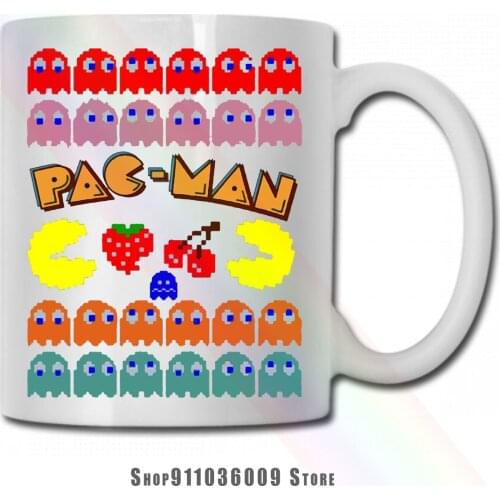 Pac Man mug cup tazas