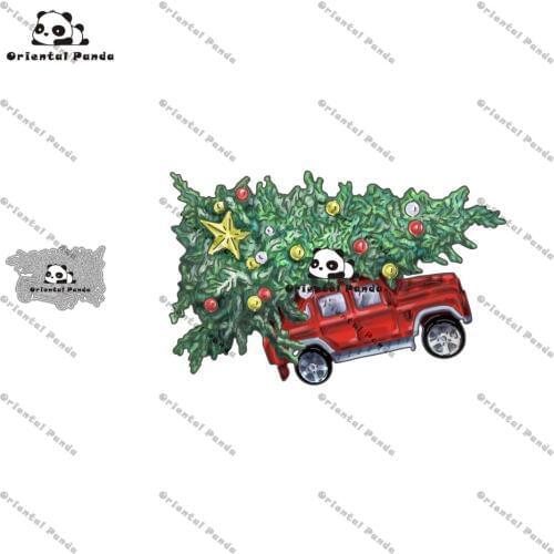 New Dies 2020 Christmas tree in transit Metal Cutting Dies diy Dies photo album cutting dies Scrapbooking Stencil stamps metal