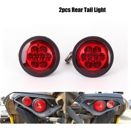 ATV UTV 2PCS Rear Taillight Lens for Can-Am Outlander Renegade Commander Maverick 2011-2017 2015 2016 710001645