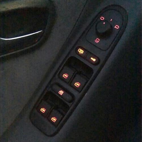 FaroeChi 1J4959857D 1J4 959 857 D ELECTRIC MASTER WINDOW SWITCH MASTER FOR VW GOLF JETTA MK5 6 TIGUAN PASSAT BRAND NEW