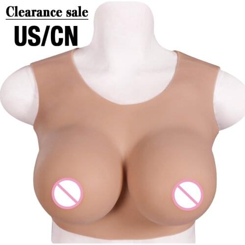 Dokier Silicone Breast Forms Fake Realistic Huge Boobs for Mastectomy Crossdresser Transvestite Drag Queen Cosplay Shemale