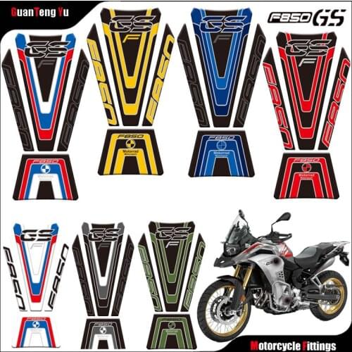 For BMW F850GS F850 GS 2018-2021 High quality Motorcycle Stickers Fuel Tank Sticker Fishbone Protective Decals 3D Tank Pad New