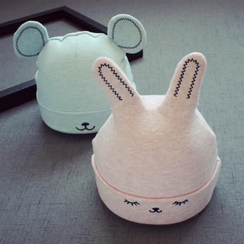 Winter Baby Hat Cartoon Style Ear Crochet Knitted Caps for Infant Boys Girls Children New Fashion Kids Winter Warmer Caps 0-3M