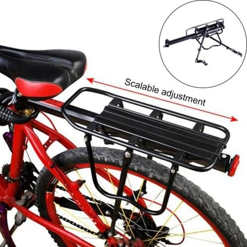 1Set Bike Bracket Practical Solid Easy Installment Lightweight Eco-friendly Bicycle Rear Luggage Rack for Modification