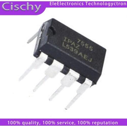 10PCS ICM7555IPAZ DIP-8 ICM7555 DIP 7555 ICM7555IPA DIP8