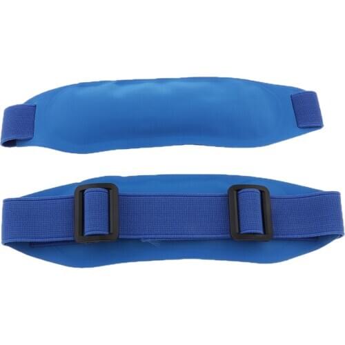 2pcs Kids Fever Cooling PVC Cold Ice Bag Pack Reusable Wrap With Gel Beads