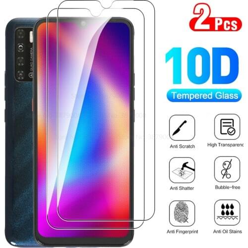 2PCS For Tecno Pouvoir 4 Pouvoir4 Glass Screen Protective Tempered Glass FOR Tecno Pouvoir 4 Pro 4Pro Protector Cover Film
