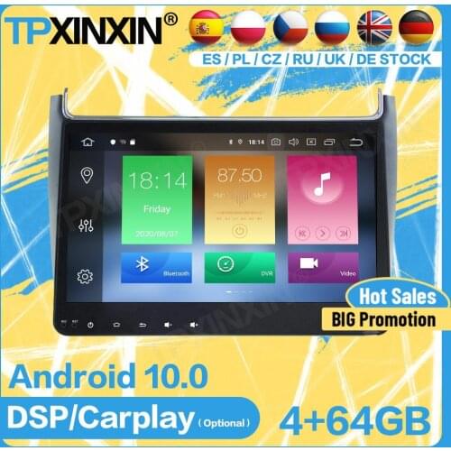 Car Radio Stereo With Wireless Receiver Bluetooth Android For VW POLO 2016 BIG SCREEN GPS Player Navigation Auto Audio Head Unit