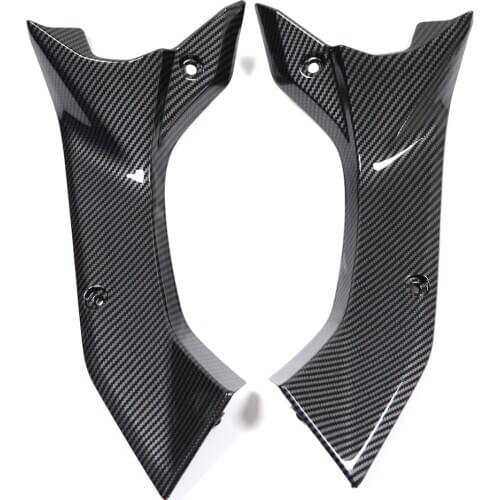 Motorcycle Side Air Duct Cover Fairing Insert Part For Yamaha YZF R6 2017-2020 2018 2019 Carbon Fiber