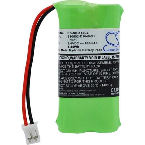 CS 600mAh battery for Siemens Gigaset 140 PH021, S30852-D1640-X1