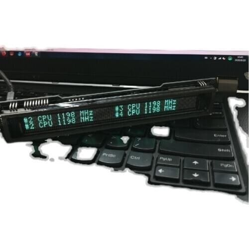 AIDA64 VFD Display screen for computer information USB2VFD