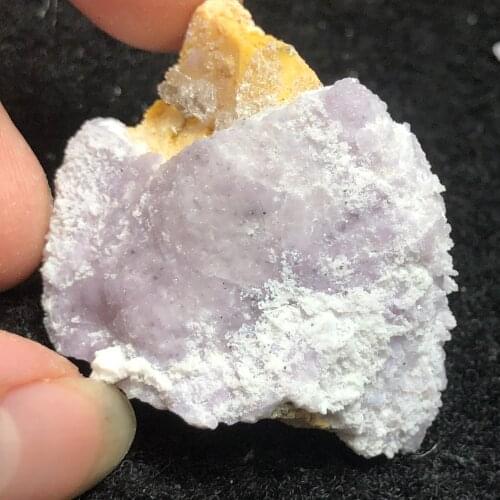 20.2gPurple yttrium fluorite calcite wheel vein repair energy specimen stone decoration geology teaching collection ornaments