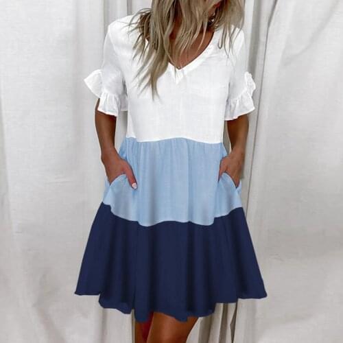 Летние шифоновые платья HQFZO China At AliExpress