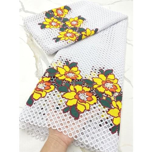 Milk Silk African Lace Fabri Bazin Riche Fabric With Brode Latest Fashion Embroidery Bazin Lace Fabric With Net Lace 4158B