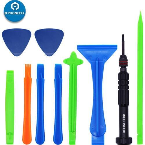 15pcs/lot Precise Screwdriver Set Plastic Spudger Pry Opening Tool Kit Multi-bits Screws for Mobile Phone Repair Hand Tools