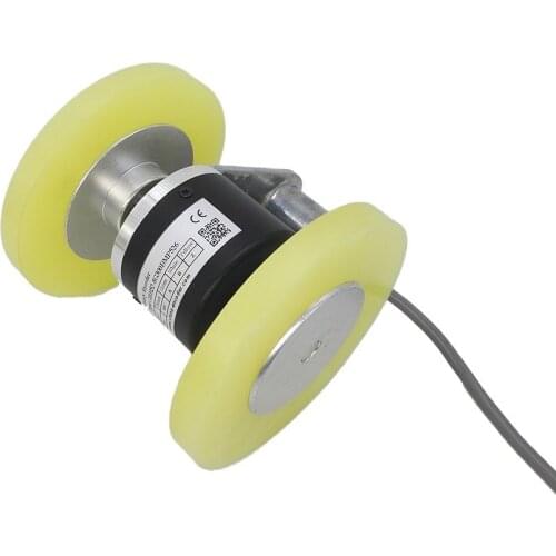 GHW52 non-slip double wheel push pull rotary encoder wheel circumference 300mm